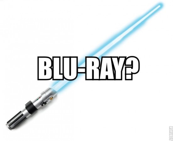 Star Wars Blu Ray. Star Wars to the lu-ray