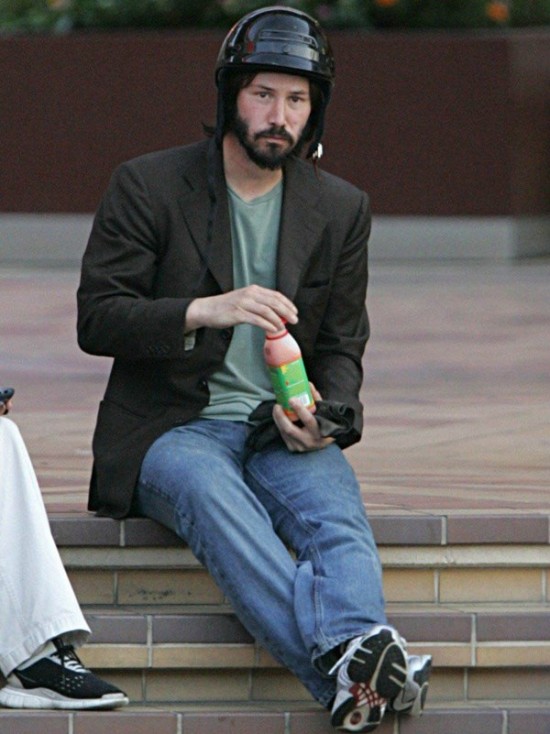 keanu reeves sad sandwich. thought the Keanu Reeves
