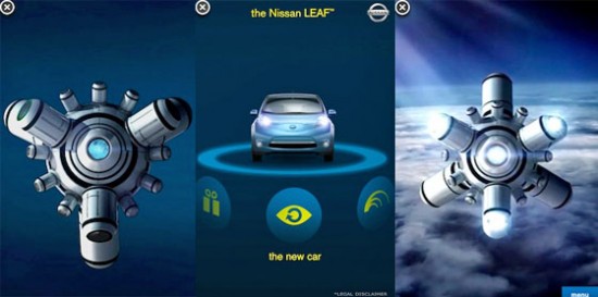 Woman in nissan leaf commercial #3