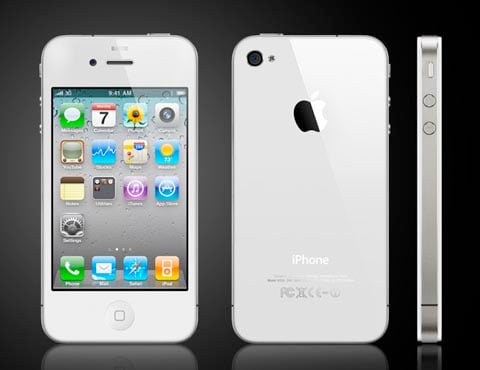 white iphone vs black iphone. of the iPhone 4 has proved