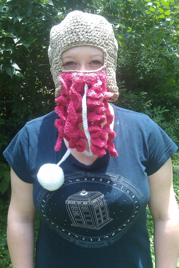 Crocheted Viking and Dwarf Beard Helmets are Perfect for Those Without 